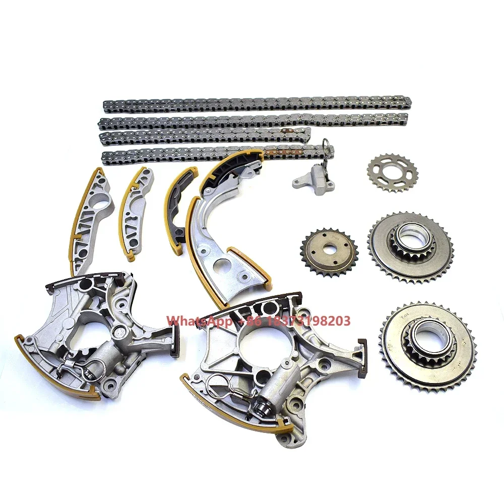 

Комплект цепи ГРМ для автомобилей C6 2.4 3.2, 15 предметов, BDW 059109077E 06E109229A 059109469F 059109469E