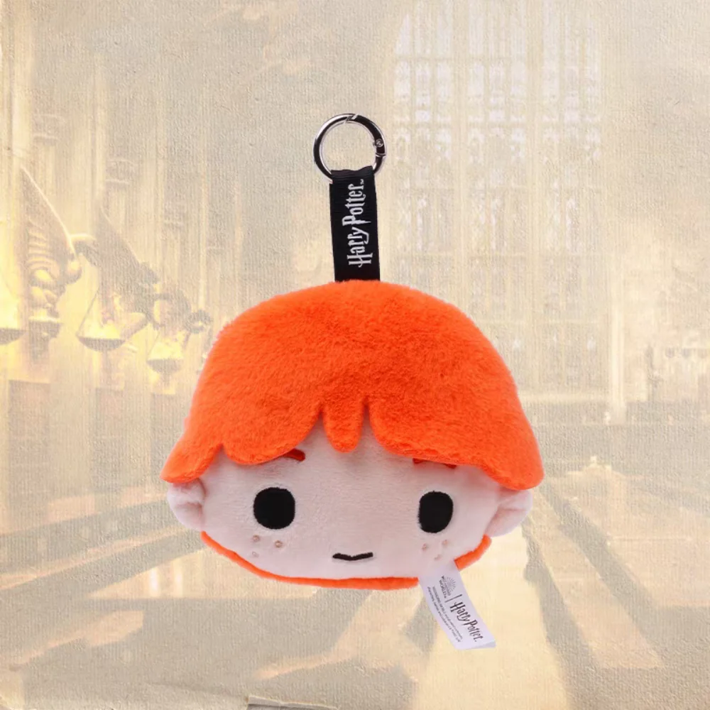 Kawaii Harry Potter ตัวอักษรตุ๊กตากระเป๋าสตางค์พวงกุญแจกระเป๋าเป้สะพายหลังนักเรียนตกแต่งการ์ตูนตุ๊กตาของเล่นแขวนสาวคริสต์มาสของขวัญ