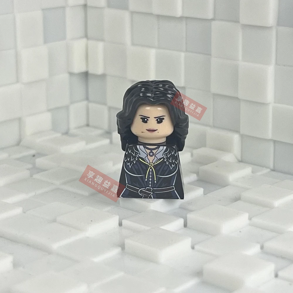 Juego Teleplay personaje de película bloques de construcción modelo ladrillos mini figuras de juguete de acción juguete para regalo para niños Geralt de Rivia