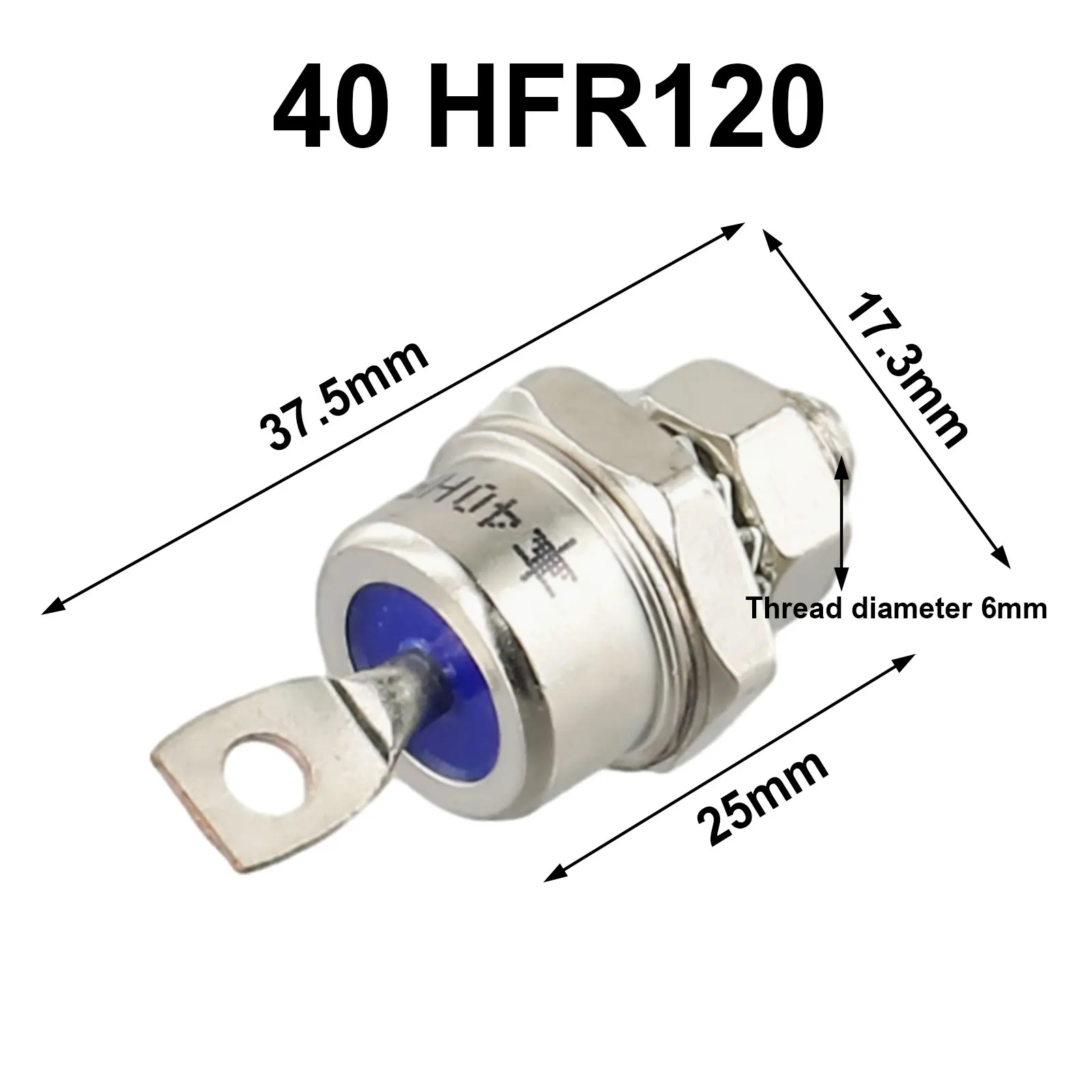 85A/40A/25A 1200V Positive Cathode/Negative Anode Stud Mount Diode Rectifier Diode Accessories Electrical Appliances Testing
