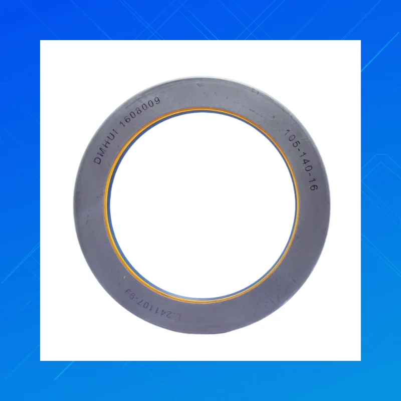 Sellos de aceite para tractores DMHUI de alta calidad, tamaño 105x140x16 mm, estilo COMBI, materiales NBR + AU, adecuados para Corteco12001914B