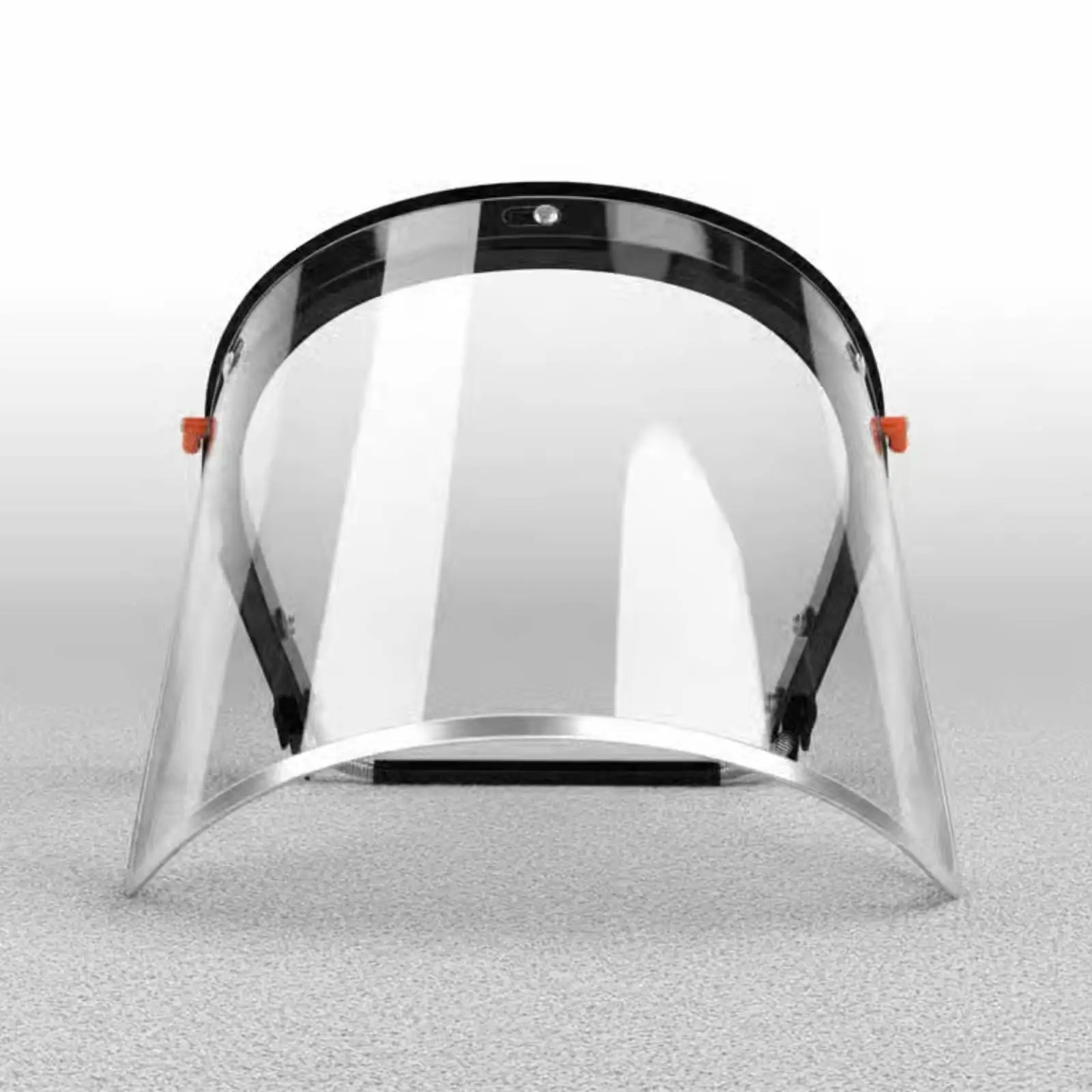 Transparent Face Protector Hard Hat Visor Full Cover Dustproof Mask for Personal Safety in Grinding Welding and Workshop Tasks