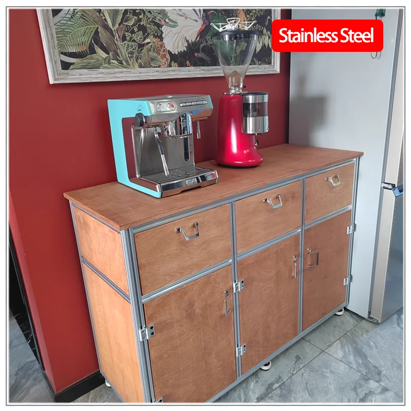 Stainless Steel Precision Casting Cabinet Door Handle for Automation Industrial Electrical Equipment Mechanical Control