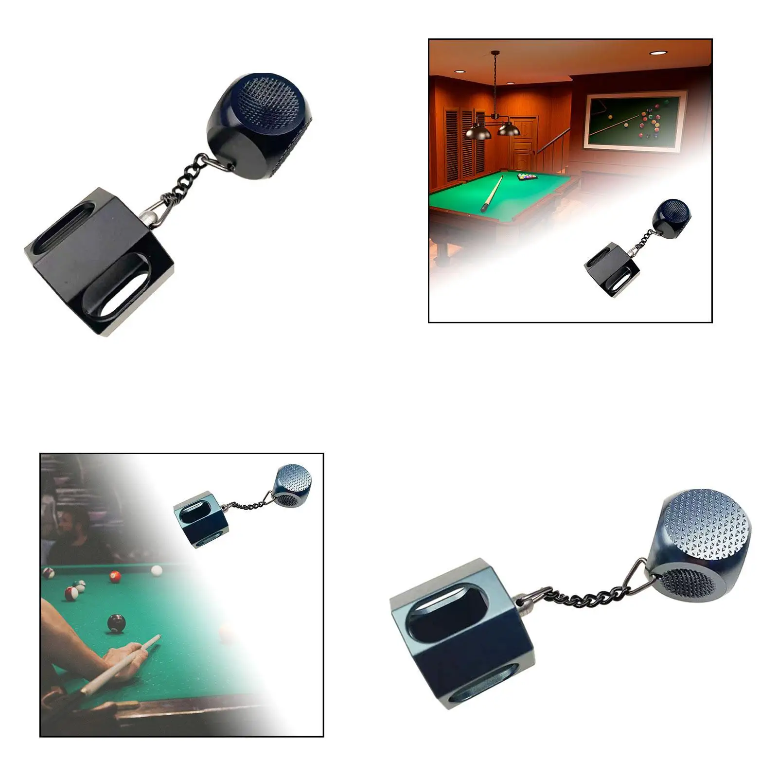 

2 в 1, держатель для бильярдного мела, профессиональный футляр для мела для мужчин, начинающих женщин