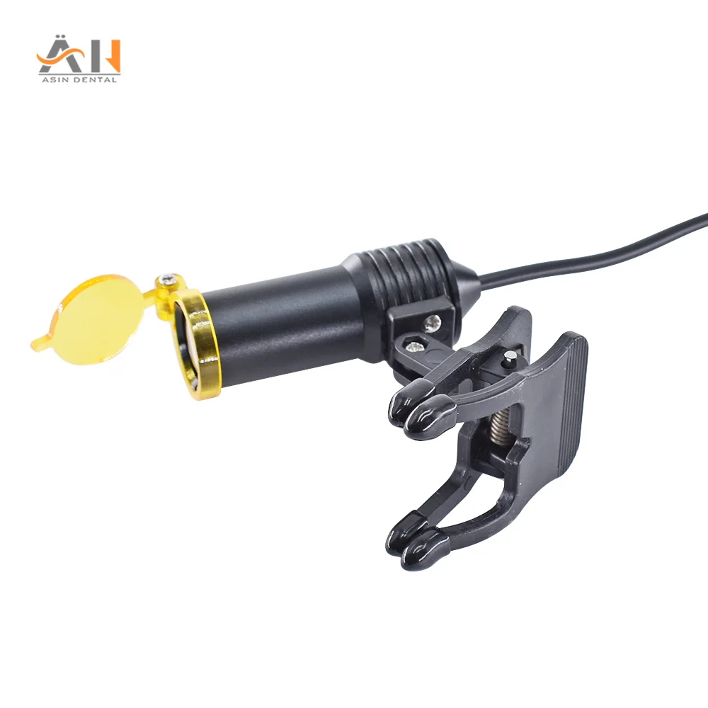 5W LED Dental Loupe Headlamp Medical Sugical Lupas Rechargeable Head Light with Lithium Battery for Dentist Binoculars Magnifier