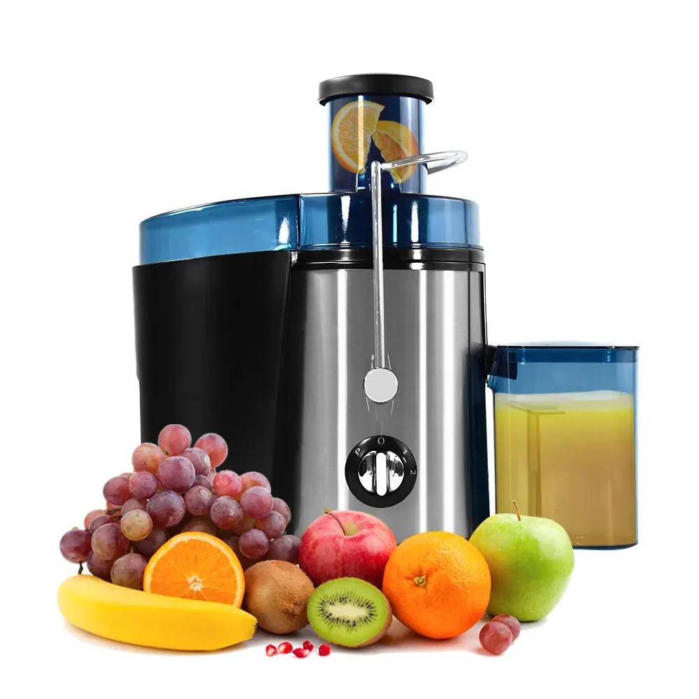 US New Item stocked multi-functional juicer 110V 400W Sliver Vegetable fruit carrot frying milk machine original juicer machine