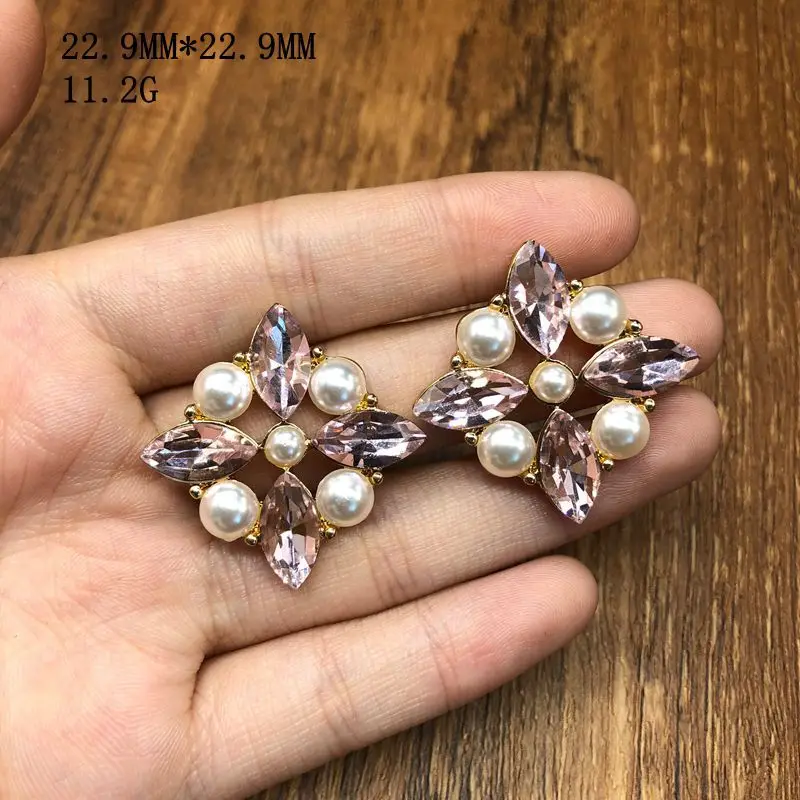 Medieval jewelry diamonds imitation pearls leave geometric silver needle earrings personality jewelry