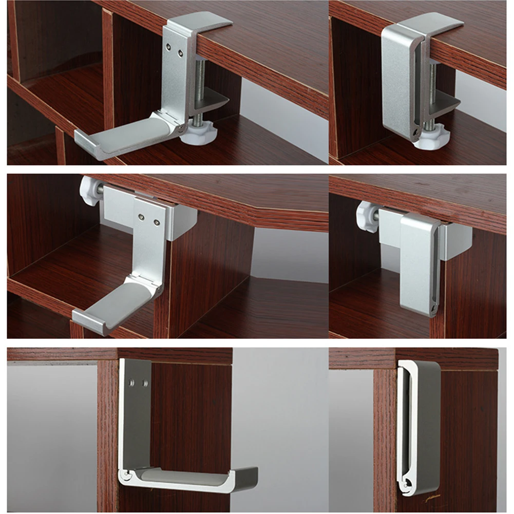 

Складная подставка для гарнитуры с регулируемым зажимом, металлическая вешалка для наушников, держатель для наушников с зажимом для игровых ПК, аксессуары