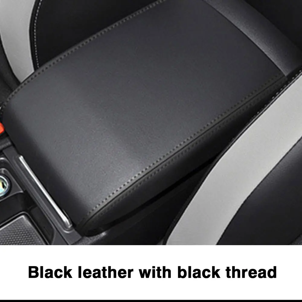 Custom Fit Car Armrest Cover Suede Leather For Volkswagen VW Golf 8 MK8 2020-2024 Central Control Armrest Box Protective Cover