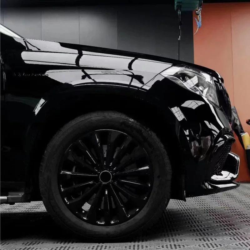 

PET Ultra Gloss Piano Black Vinyl Car Wrap Film Foil Adhesive Decal with Air Release