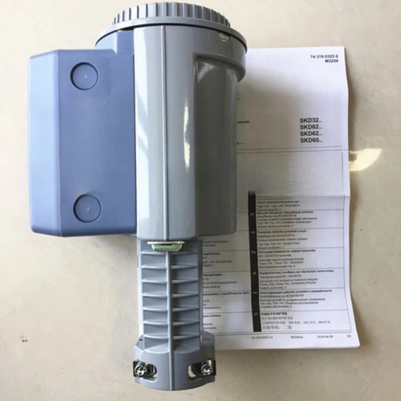 SKD62 Water Valve Electric Valve Actuator Drive