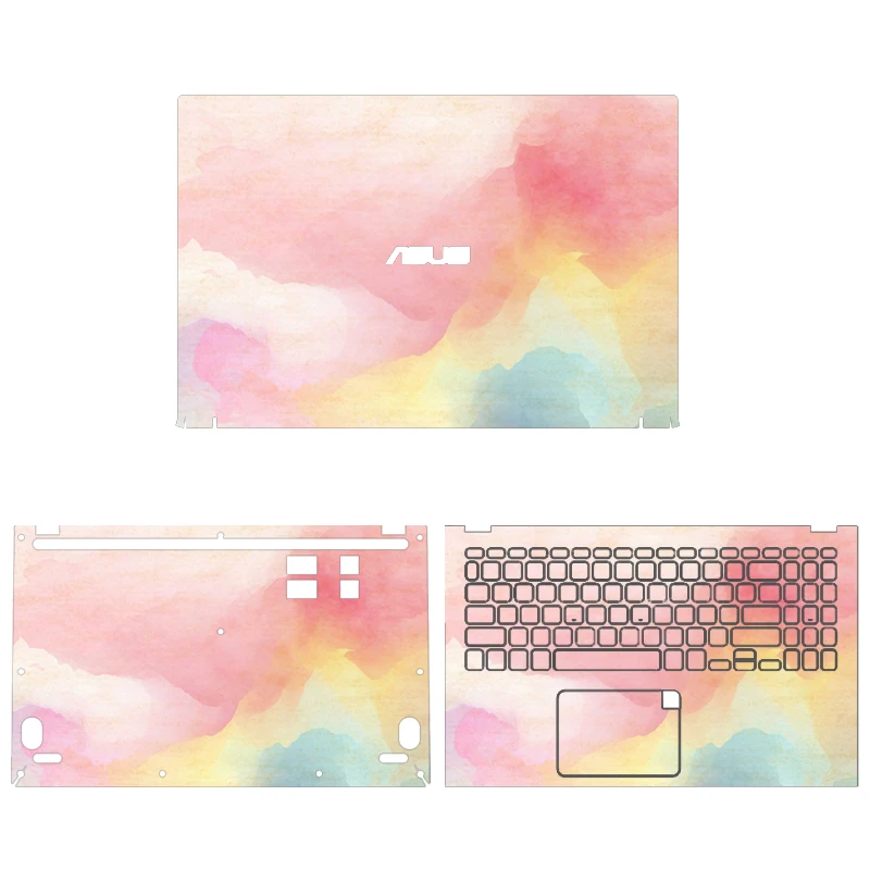 skins de laptop para asus vivobook 15s2023 y5100u v5000d v5000jp x512f a512 fx512u x512d adesivos de vinil coloridos 01