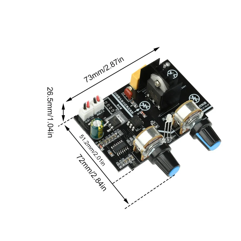 for Spot Welding Machine 40A Thyristor Solid State Relay Control Module Time/Power Regulator