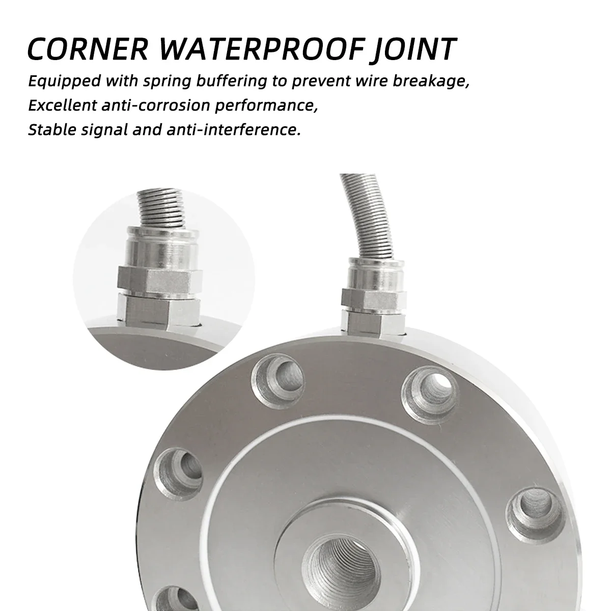 Spoke Load Cell 100kg 200kg 300kg 500kg 1t Wheel Donut Type Compression Tension Force Sensor Weighing Scale for Tank Alloy Steel