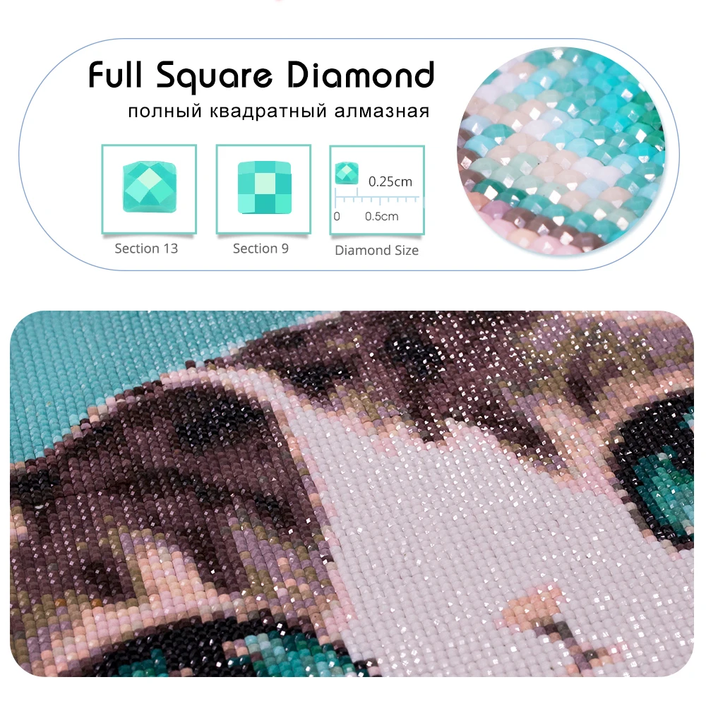 HUACAN 5D DIY Diamant Schilderij Op Maat Gemaakt Persoonlijk Mozaïek Diamant Kunst Sets Foto Op Maat Privé Huisdecoratie Strass Kunst