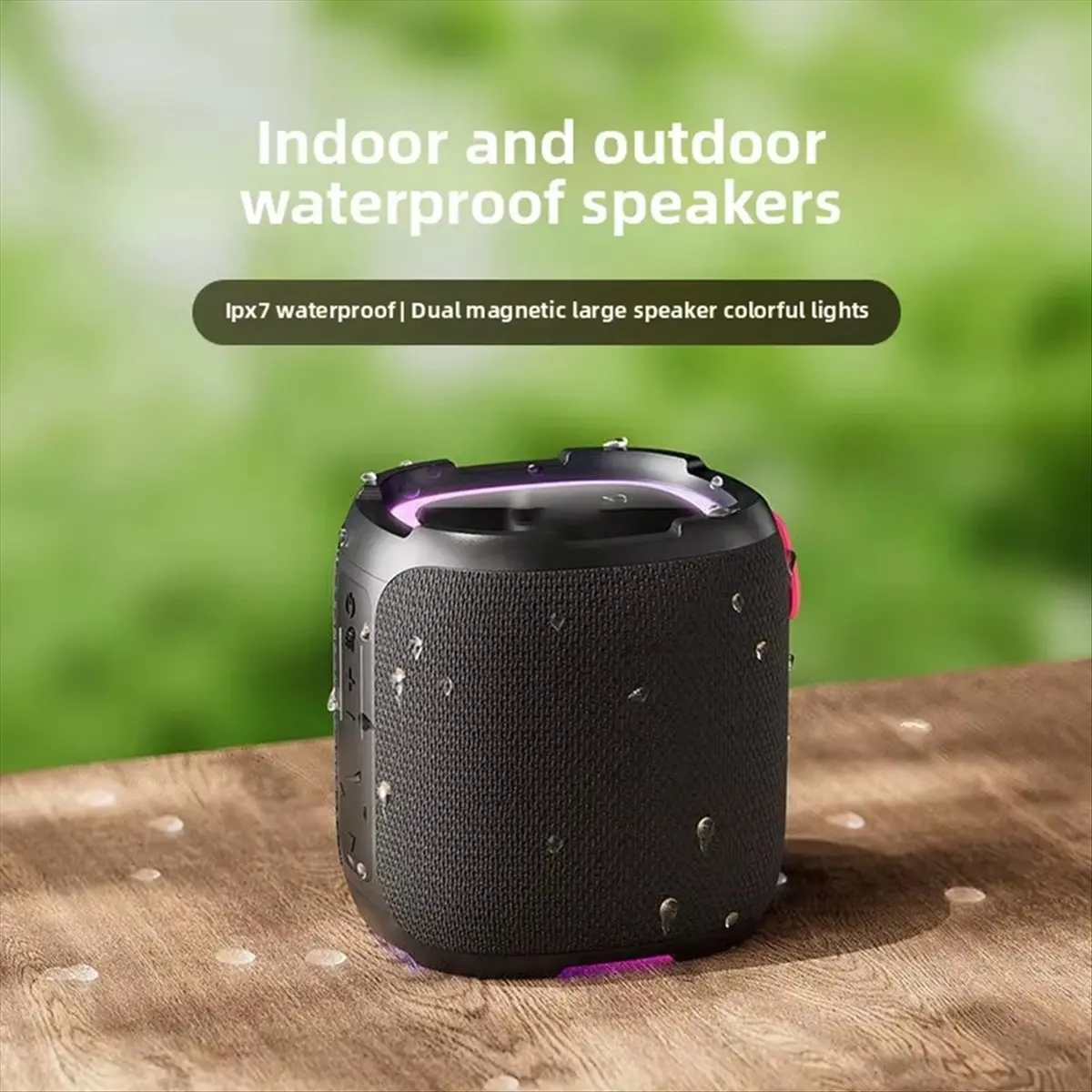 

НОВЫЙ беспроводной Bluetooth-динамик, уличный водонепроницаемый сабвуфер, портативная звуковая колонка, центр звуковой системы домашнего кинотеатра