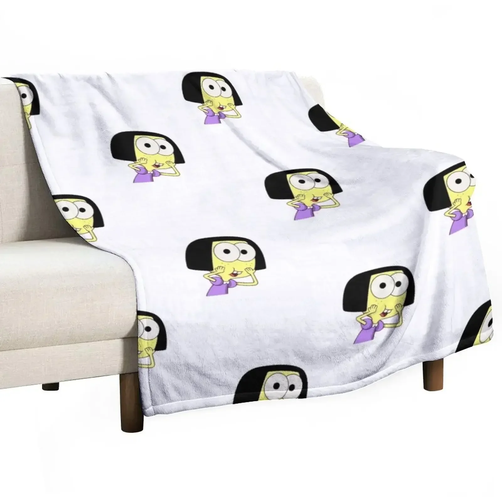 

Tilley Green Throw Blanket warm winter anime Softest Blankets