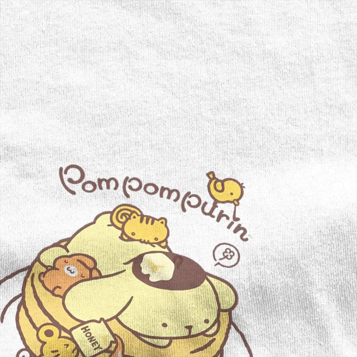 Couple T-Shirt Pom Pom Purin Pancake Friends T-Shirts Novelty Summer Tees Streetwear Pattern 100 Cotton Clothing Plus Size 5XL