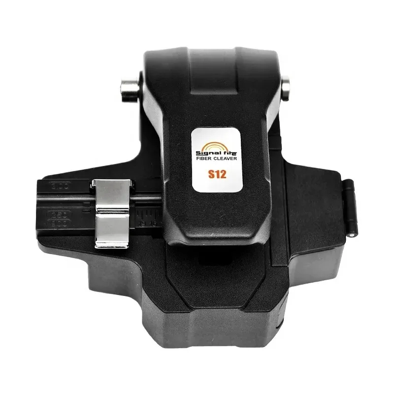Signal Fire S12 One Step Fiber Optic Cutting Knife Fusion Splicer Optische Vezel Cleaver Vezelsnijder met afvalvezelbox 