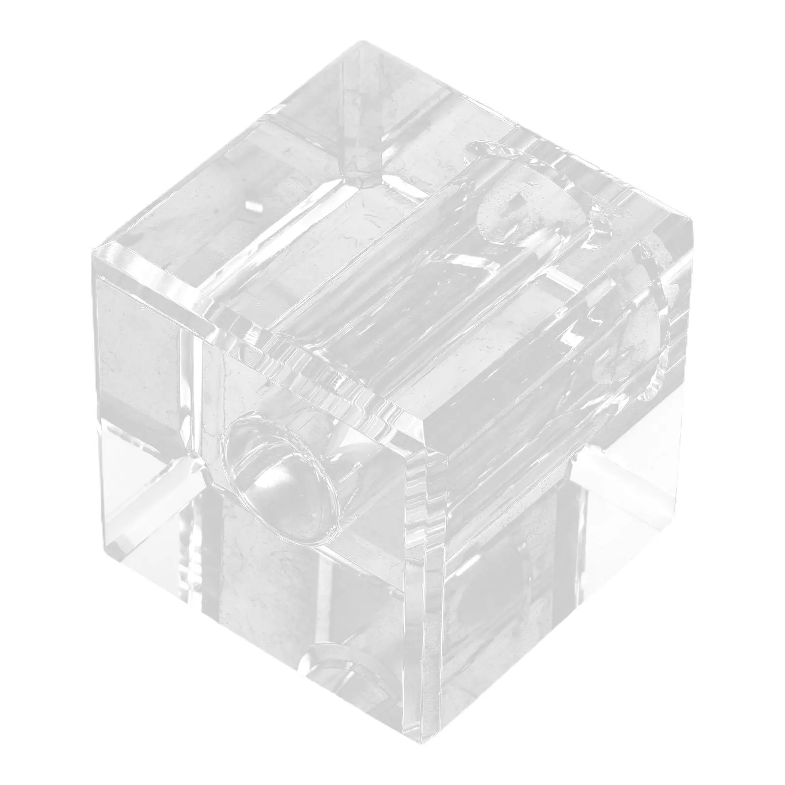 

Прозрачная подставка для ручек из стекла, минималистичный настольный органайзер, держатель для перьевых ручек, офисные принадлежности, декор для рабочего стола и дома