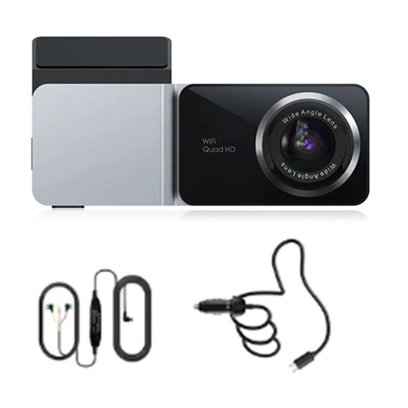 2K Dash Cam Front And Rear Dual Camera Car DVR Night Vision Dash Camera Recorder 24H Parking Monitor Built-In Wifi