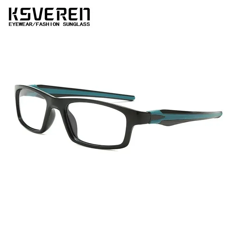 KSVEREN Classic Sport Blue Light Blocking Reading Glasses For Men Optical Prescription Glasses Eyeglass Frame Presbyopia Mirror
