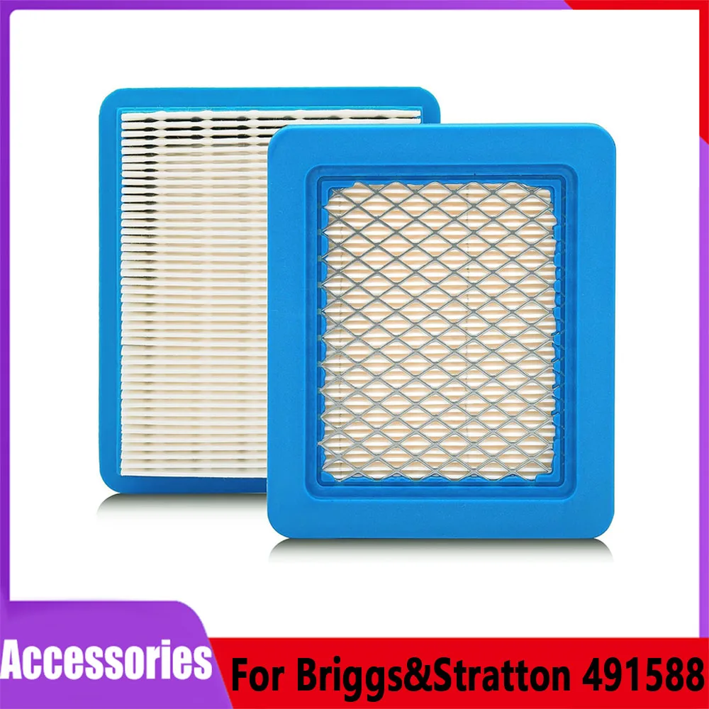 491588s Air Filter for Briggs and Stratton 491588 Troy-Bilt TB110 Toro 20332 Craftsman 3364 Premium Lawn Mower Air Cleaner