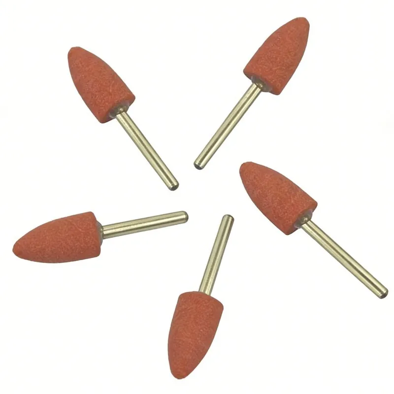 

4Pcs Heavy Duty Mounted Grinding Stones, 1/8" Shank Universal Fit, Durable for Metal Machining & Polishing