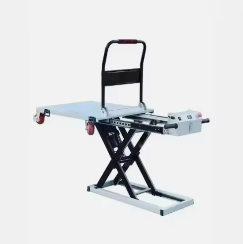 

【Хит продаж】Мощная электрическая грузовая тележка-подъемник, электрическая гидравлическая подъемная платформа-стол