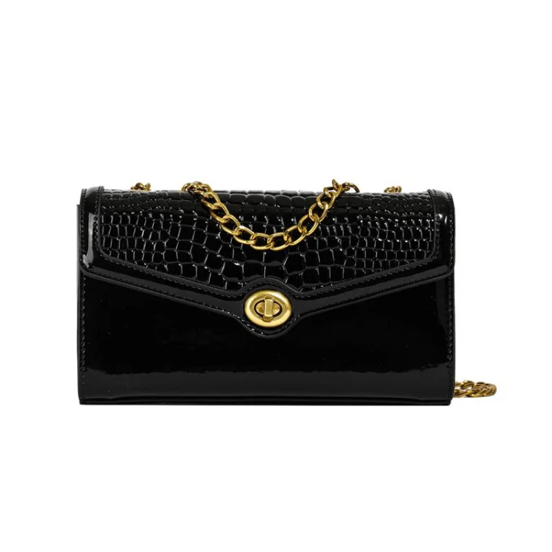 

Classic Luxury Messenger Bag For Women, Designer Leather Crossbody Shoulder Bag With Timeless Appeal