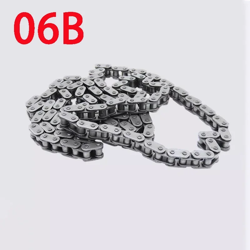 

1PCS 06B Short Pitch Precision Roller Chain 1.5 Meters Industrial Drive Single Row Flat Straight Chain for Machinery