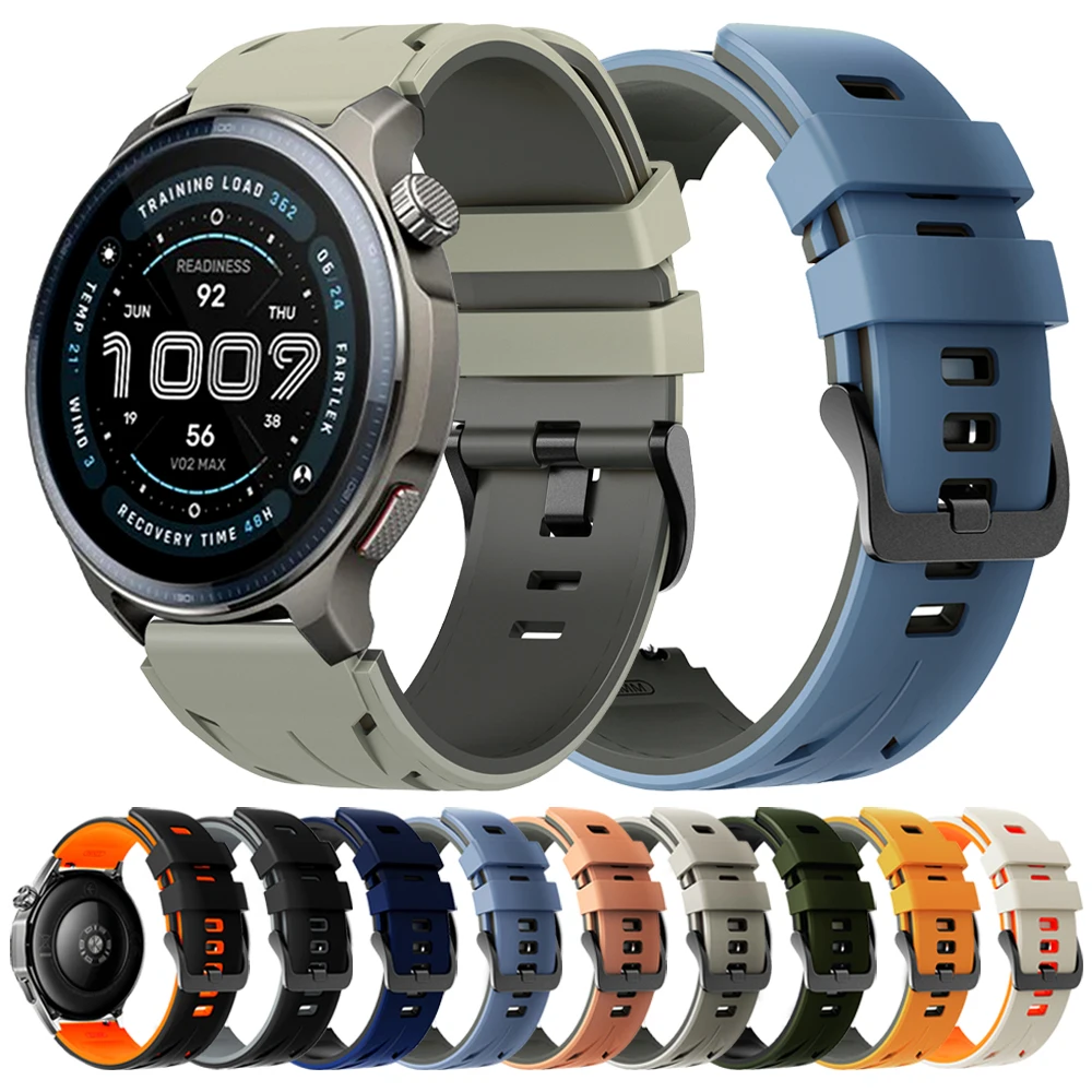 22Mm Silicone Watch…