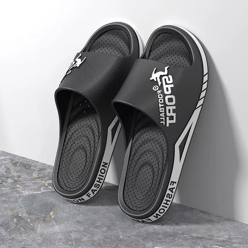

Men's Summer Sports Fashion Sandals, Breathable & Lightweight Soft-soled Slippers, All-season Comfortable Unisex Flip Flops for