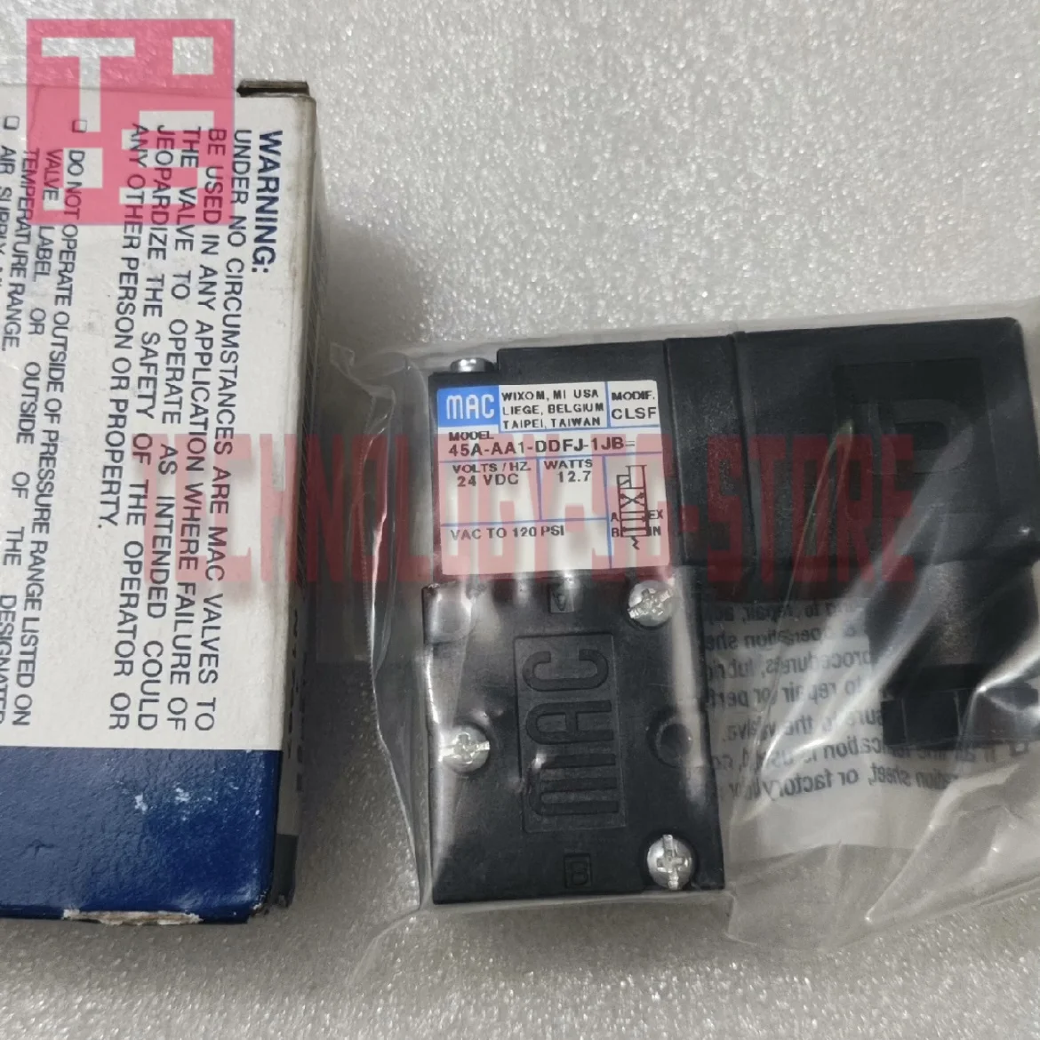 válvula solenoide nueva en caja 45A-AA1-DDFA-1BA 45A-AA1-DDFJ-1JB 45A-AA1-DDFJ-1JD
