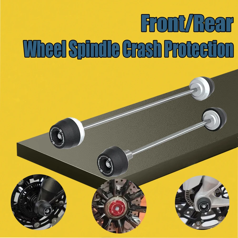 

Front Rear wheel Spindle Crash Protection For Suzuki GSX-S950 / GSX-S1000 F Y Z GT FT FZ / KATANA / 2015-2023