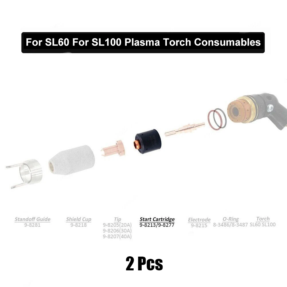 2pcs Plasma Cutting Torch Starter Box 9-8213 WSP-10086 Start Cartridge For Thermal Dynamics Sl60/100 Plasma Cutting Torch