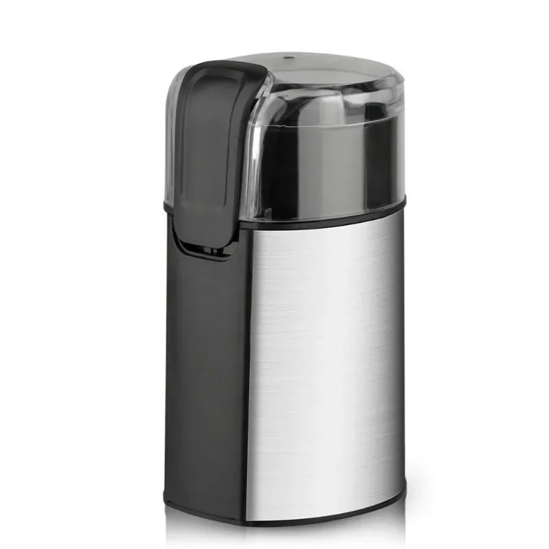 Portable Electric Coffee Grinder 200W Herb Nuts Grains Pepper Grass Tobacc Spice Flour Mill Cafe Beans Automatic Grinder Machine