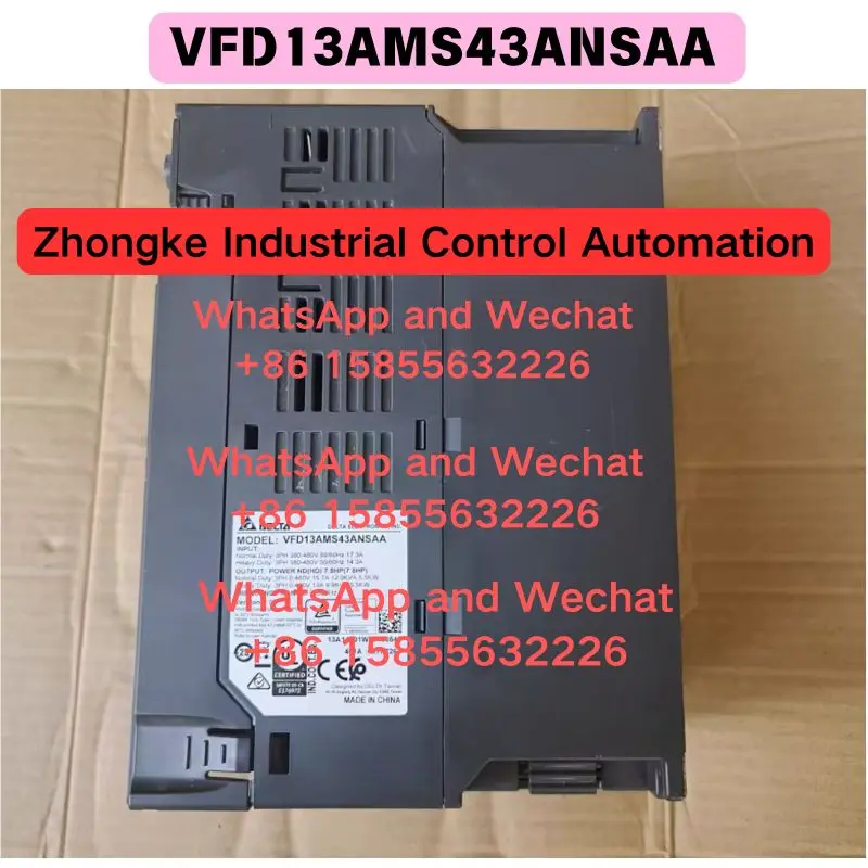 Used OEM disassembled parts VFD13AMS43ANSAA Servo driver Functional test OK Fast Shipping