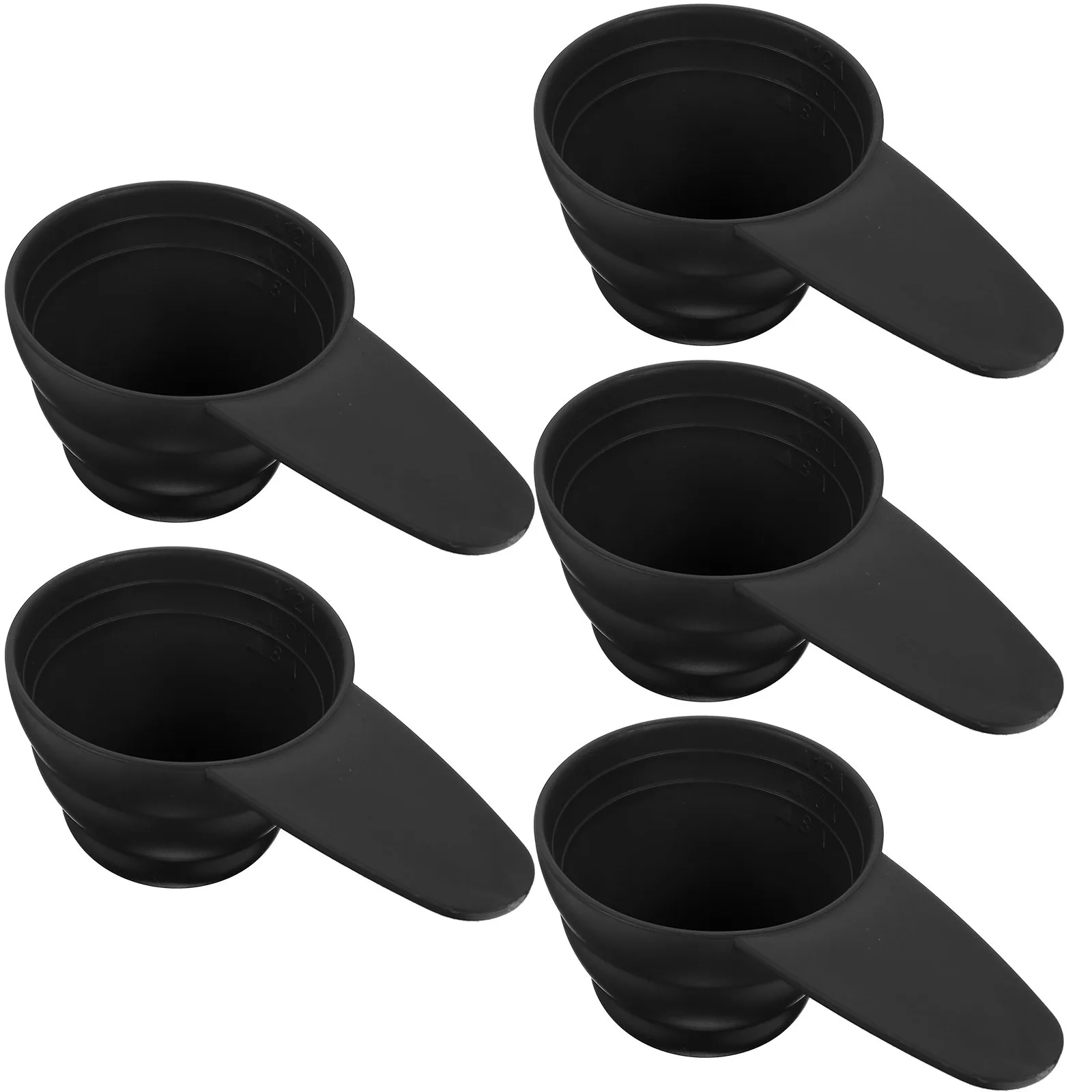 5pcs Measuring Spoon Long Handle Coffee Scoop For Bean Ground Tea Powder Spices Reusable Kitchen Tool Portion Scoop
