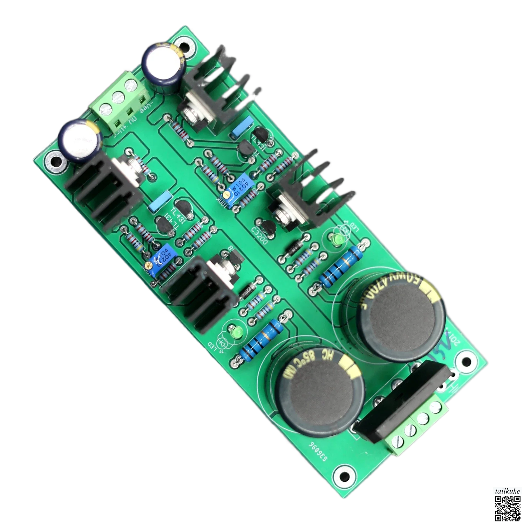 

Недорогая прецизионная плата параллельного регулятора напряжения класса А (+-12 ~ 45 В)