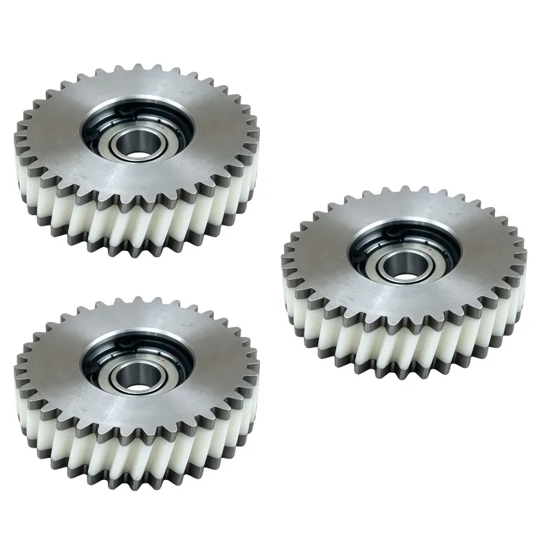ABUG-Gearbox Replacement 35T Nylon Gear For E-Bike Hub Motor 608 Bearing And Snap Ring(47.5Mm Diameter, 13Mm Thickness) 35 Teeth