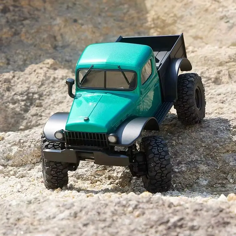 Hot 1/24 FMS FCX24 Xiaoqi Brushless Simulation Remote Control Off-road climbing Vehicle 4WD Two-speed Electric Model With Lights