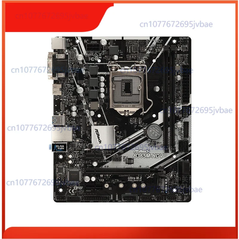 

For ASROCK B365M-HDV motherboard B365 LGA1151 DDR4 64G HDMI+DVI M-ATX Tested ok