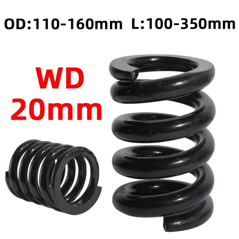 

1PCS Compression Springs Large Spring Wire Diameter 20.0mm Compressed Pressure Spring Tension Expanding Spring Length 100-350mm