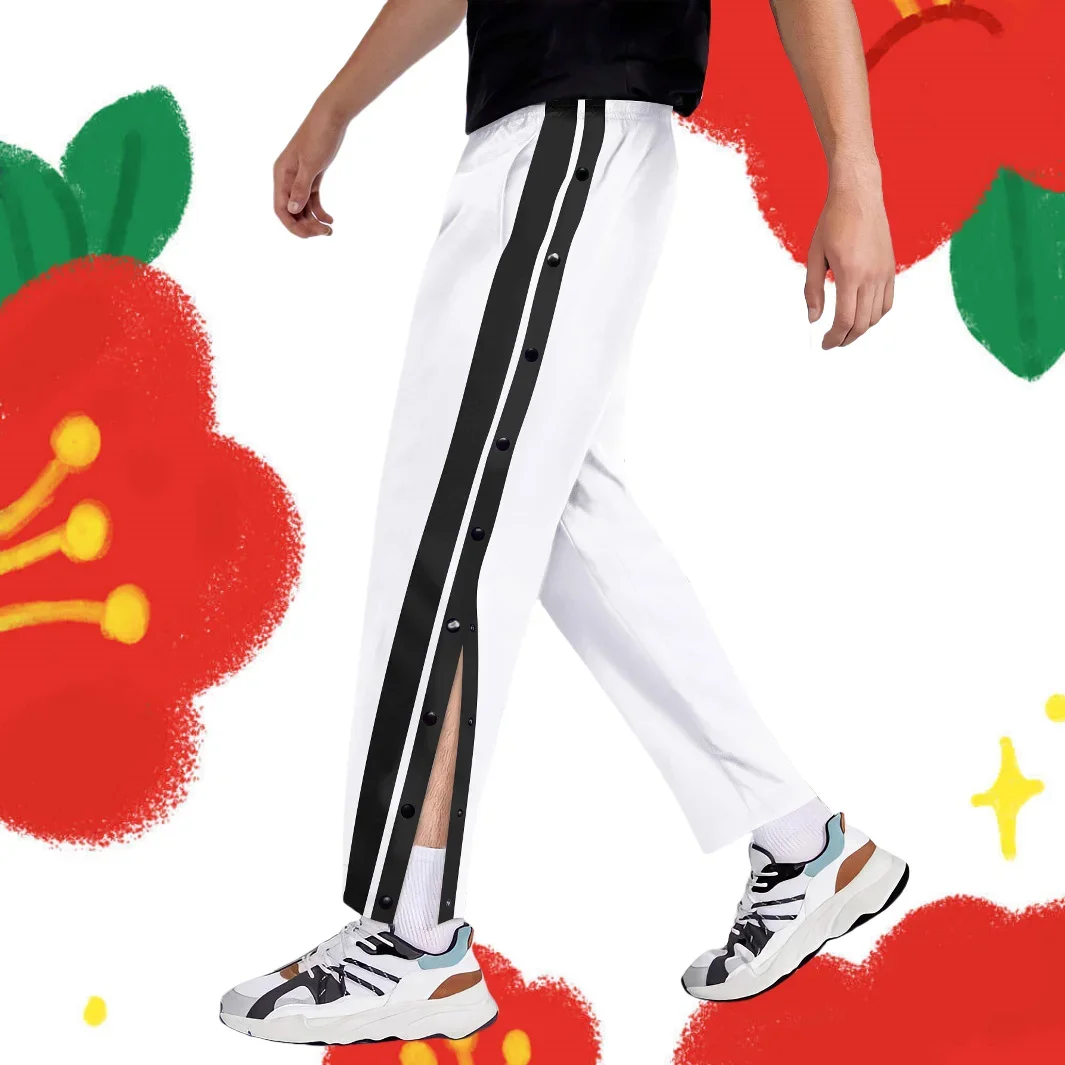 New Men's Casual Autumn Trousers, Featuring an unfastening Button Design, Trendy Chic, Specially Designed for Autumn Sports.