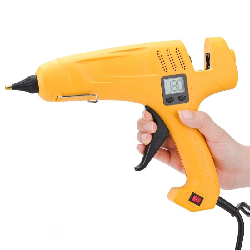 

Industrial hot melt glue gun 500 watts temperature adjustable electric glue gun durable fast preheating