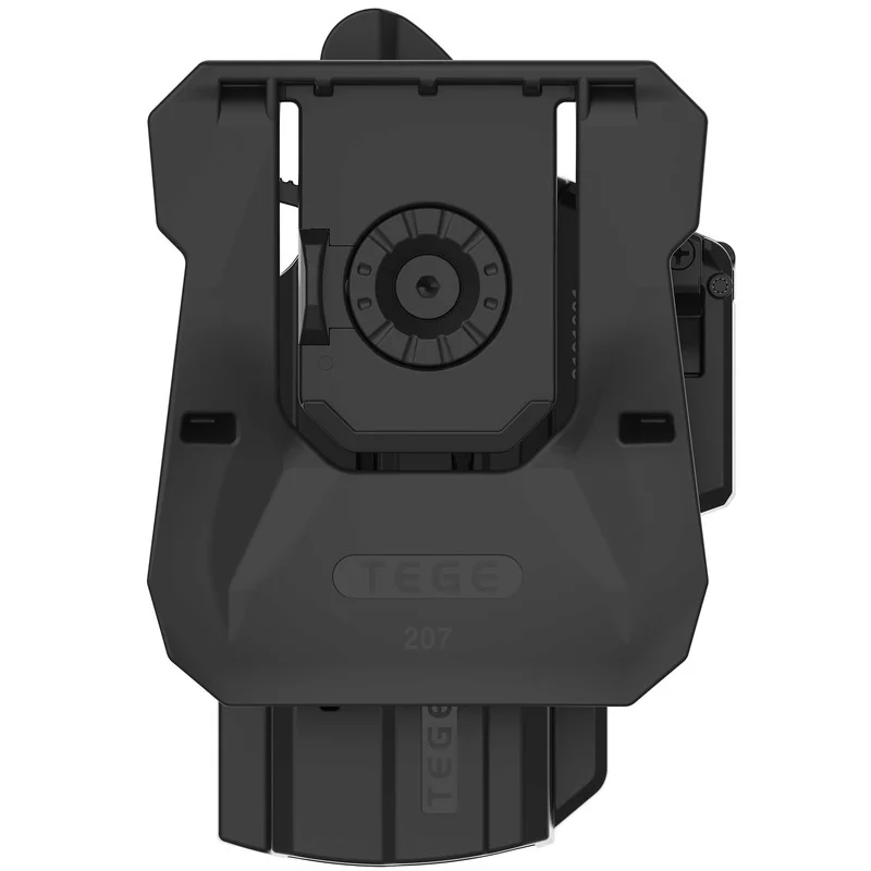 TEGE Universal Polymer IPSC Holster 360 Grad Drehen Niedrigen Fahrt Paddle OWB Holster für Glock 19 17 45 Beretta Apx walther CZ P07