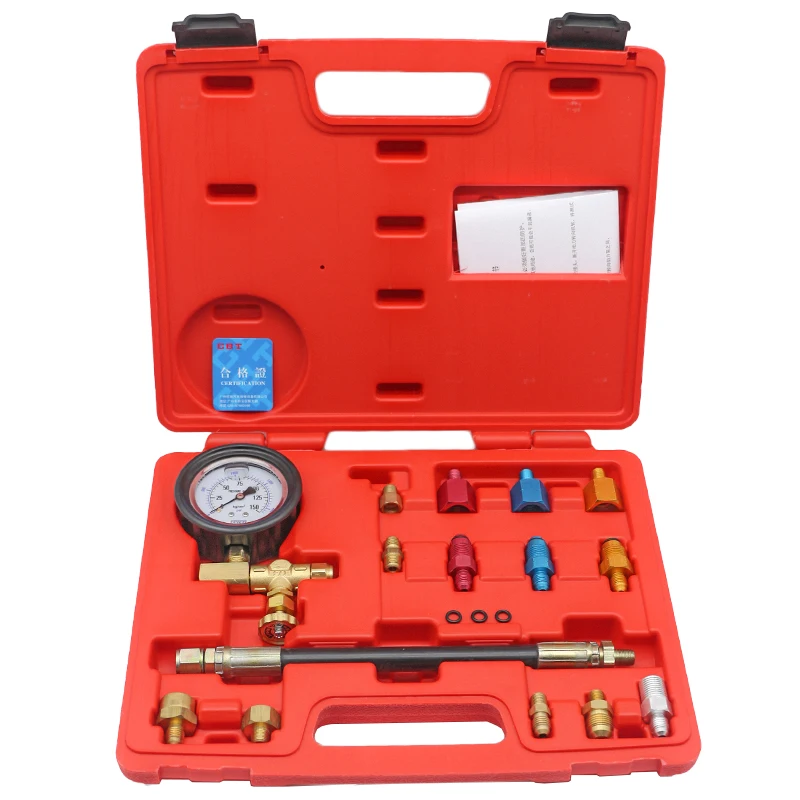 CBT A0021 Direction Oil Pressure Gauge Automobile Power Steering System Oil Pressure Test Gauge Measuring Power Steering Gear