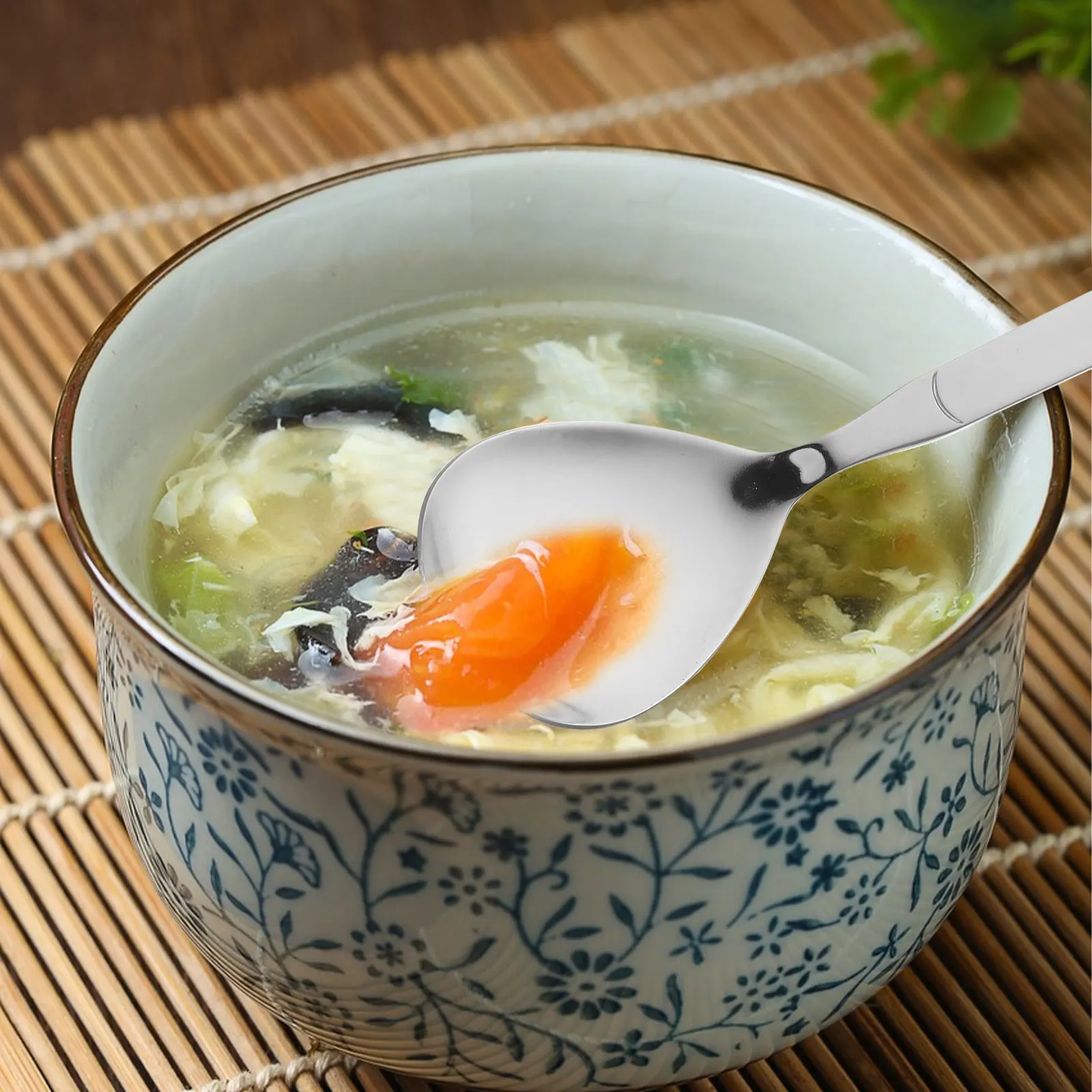 

Stainless Steel Serving Spoon Buffet Spoons Heavy Duty Large Metal Kitchen Food Scoop Soup Spoon Utensil for Home Restaurant Use