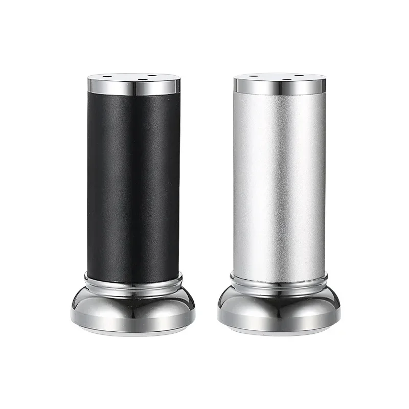 1Pcs Aluminum Alloy Furniture Legs Black Silver Adjustable Height Sofa Feet Support Legs Heightened Bed Legs Coffee Table Feet